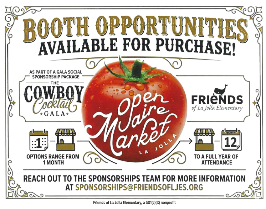 Booth Opportunities